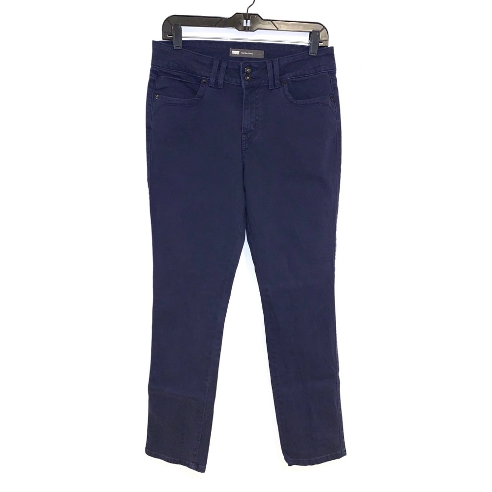 Levi’s Jeans Woman’s Size 8 Plum Mid Rise Skinny Purple 30x31